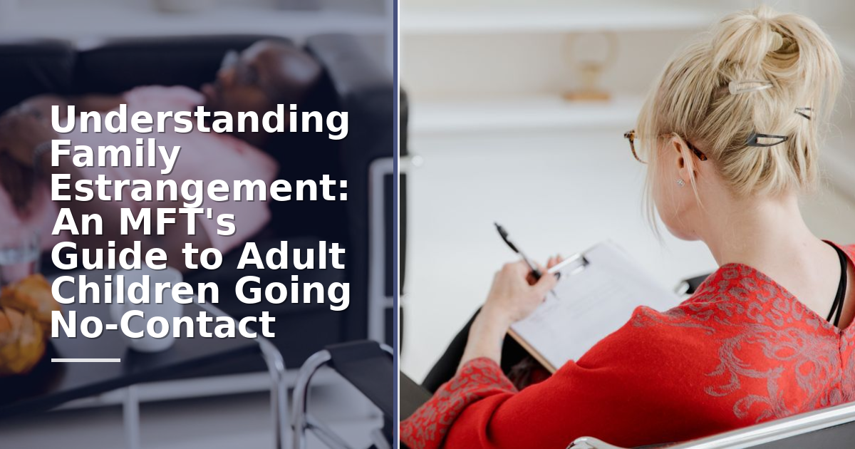 Understanding Family Estrangement: An MFT's Guide to Adult Children Going No-Contact