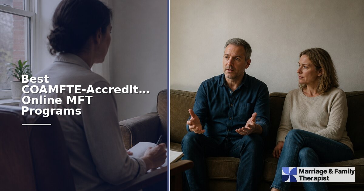 COAMFTE-Accredited Marriage and Family Therapy Programs 2027