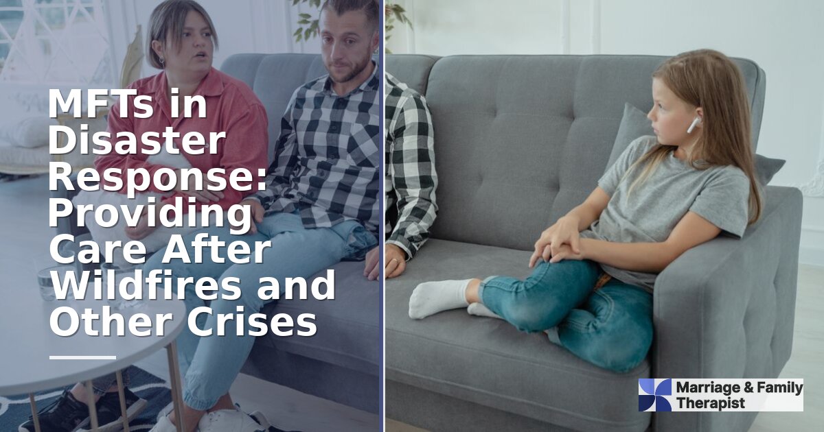 How MFTs Help Families After Disasters: Roles & Training
