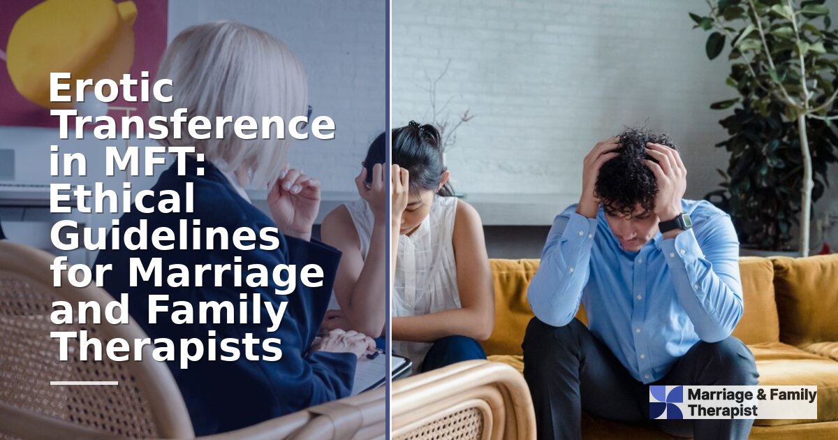 Erotic Transference in MFT: Ethics, Boundaries & Management