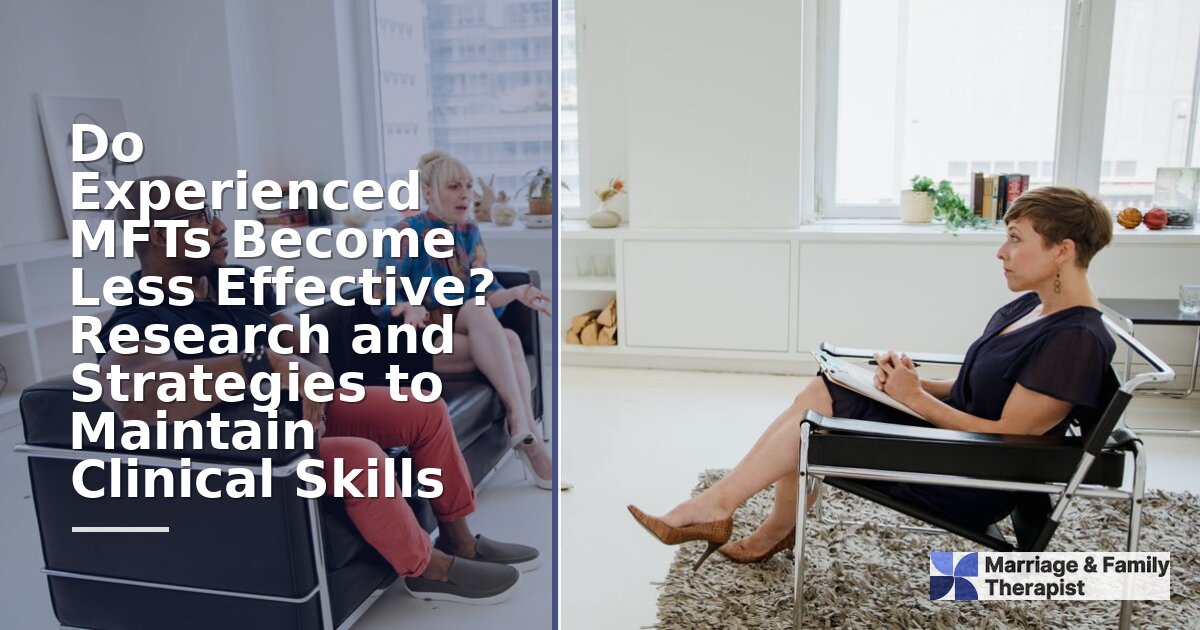 Do Experienced MFTs Become Less Effective Over Time?