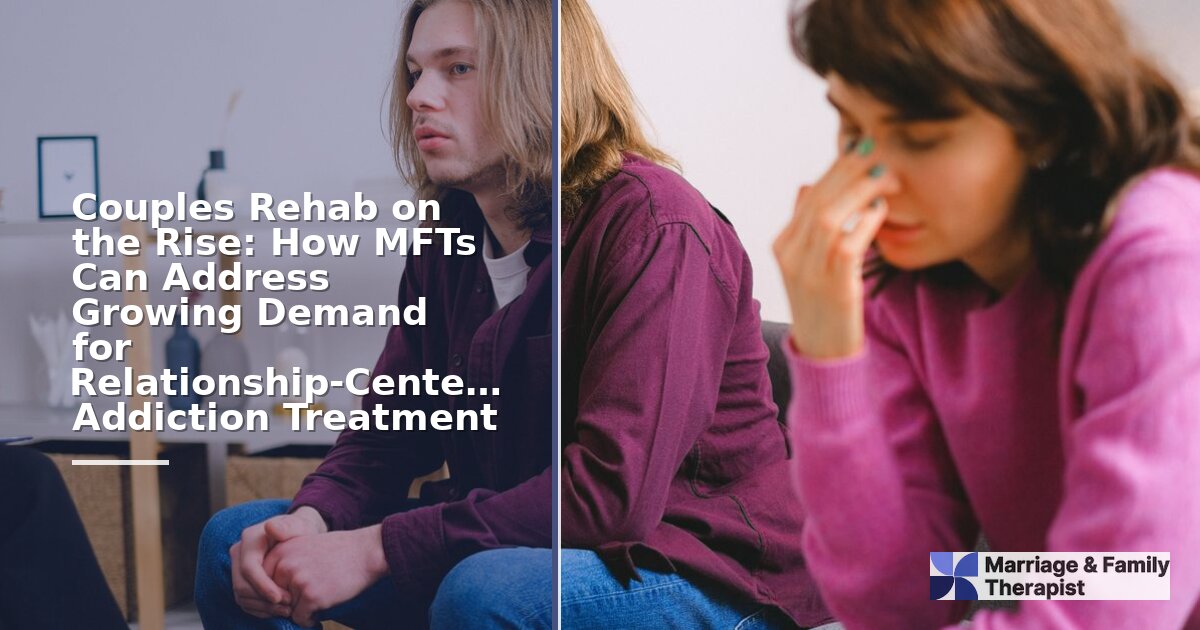 Couples Rehab Demand: MFT Careers in Addiction Treatment