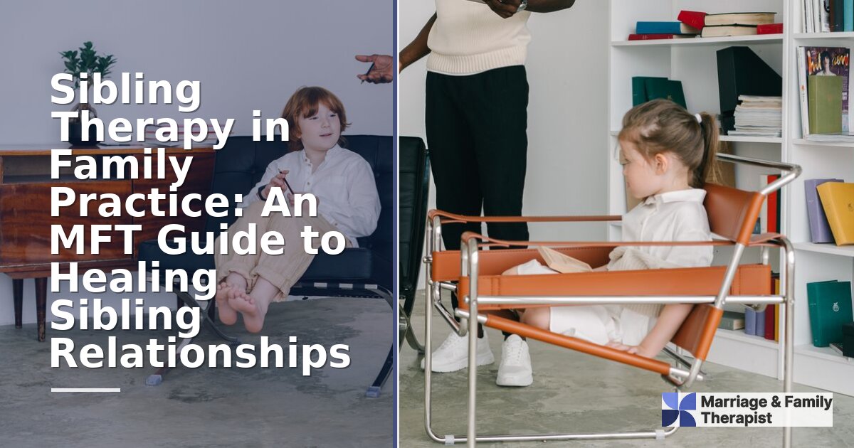 Sibling Therapy: An MFT’s Guide to Healing Sibling Relationships