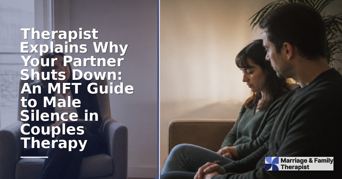 Why Partners Shut Down in Couples Therapy: MFT Guide