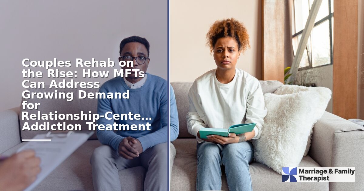 MFTs in Couples Rehab: Addressing Growing Demand for Relationship Care