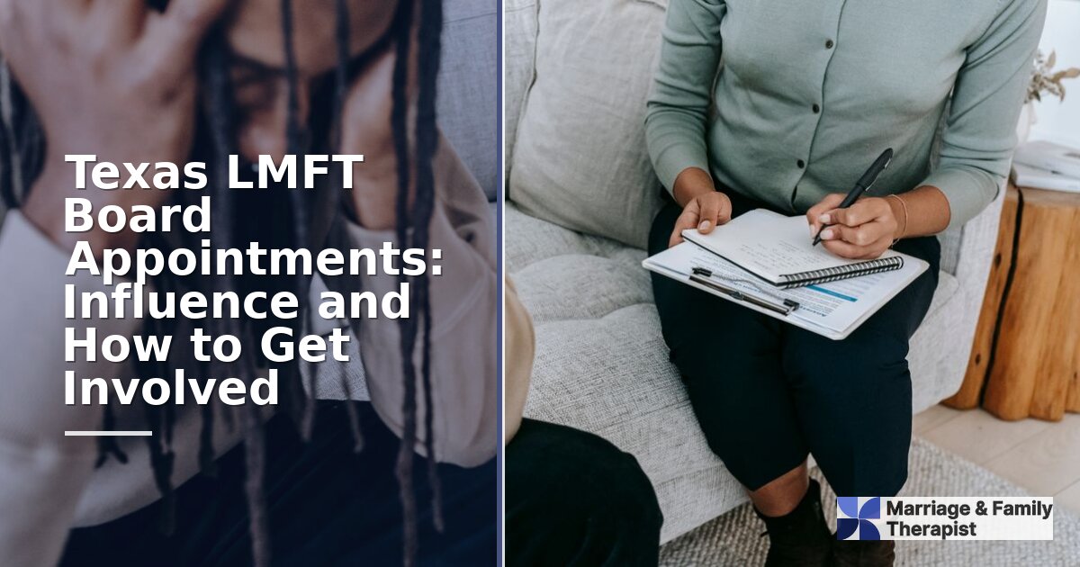 Texas LMFT Board Appointments: Qualifications & How to Apply