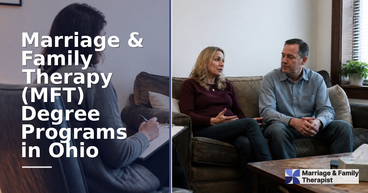 Best Marriage and Family Therapy Schools in Ohio (2027)