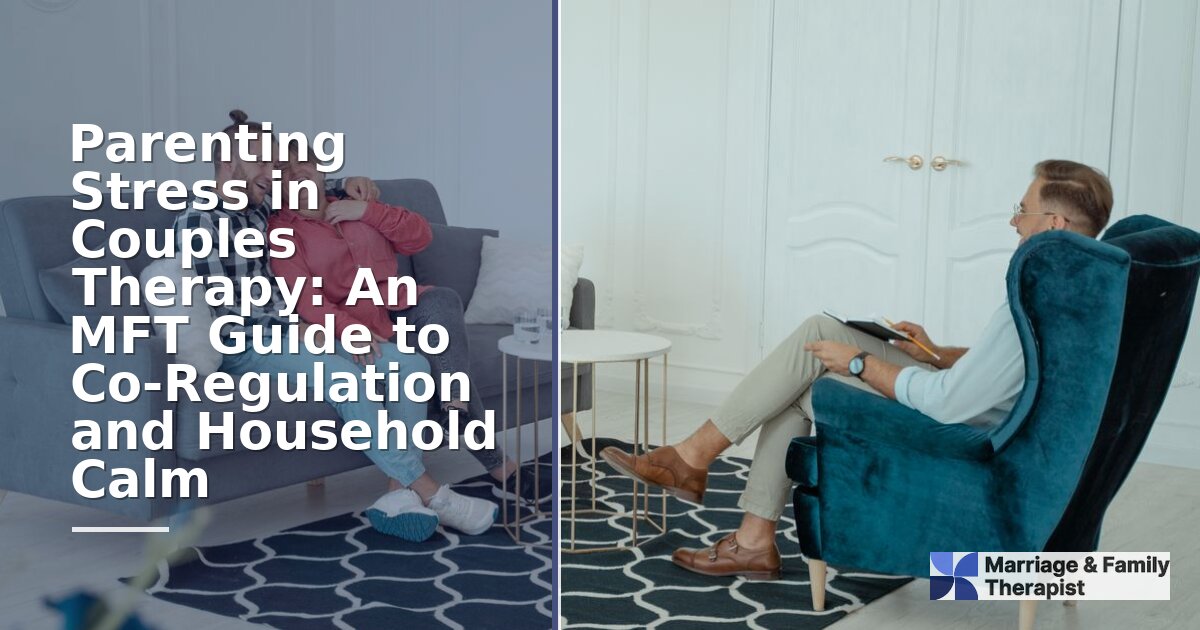 Parenting Stress in Couples Therapy: An MFT Guide