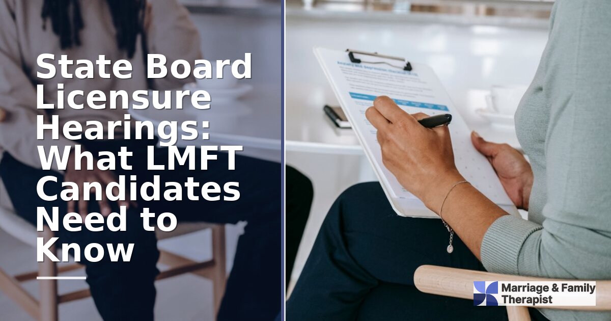 LMFT Licensure Hearings: Denial, Appeal & Prep Guide