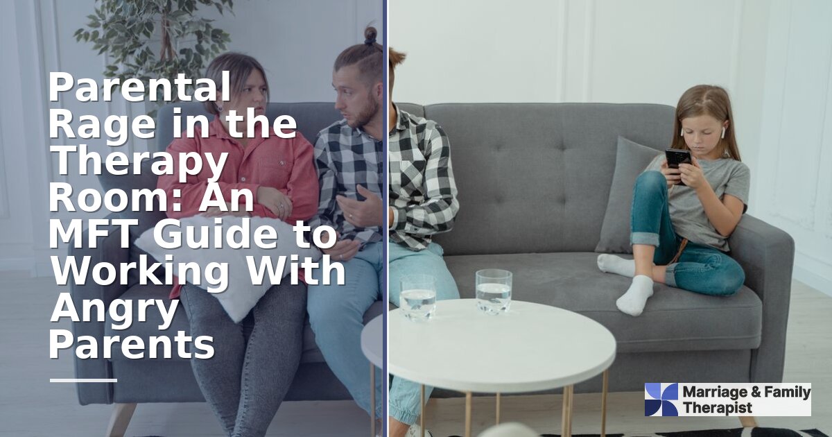 Parental Rage in Family Therapy: An MFT Clinical Guide